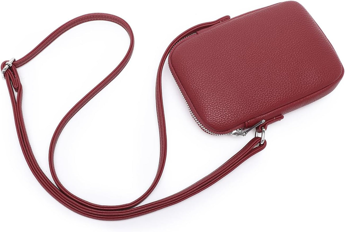Small Crossbody Cell Phone Purse for Women Lightweight Shoulder Wallet Bag with Card Slots - Colors A