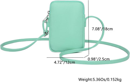 Small Crossbody Cell Phone Purse for Women Lightweight Shoulder Wallet Bag with Card Slots - Colors A