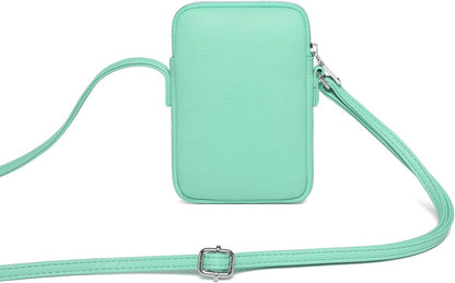 Small Crossbody Cell Phone Purse for Women Lightweight Shoulder Wallet Bag with Card Slots - Colors A