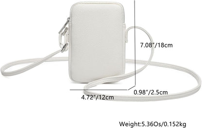 Small Crossbody Cell Phone Purse for Women Lightweight Shoulder Wallet Bag with Card Slots - Colors A