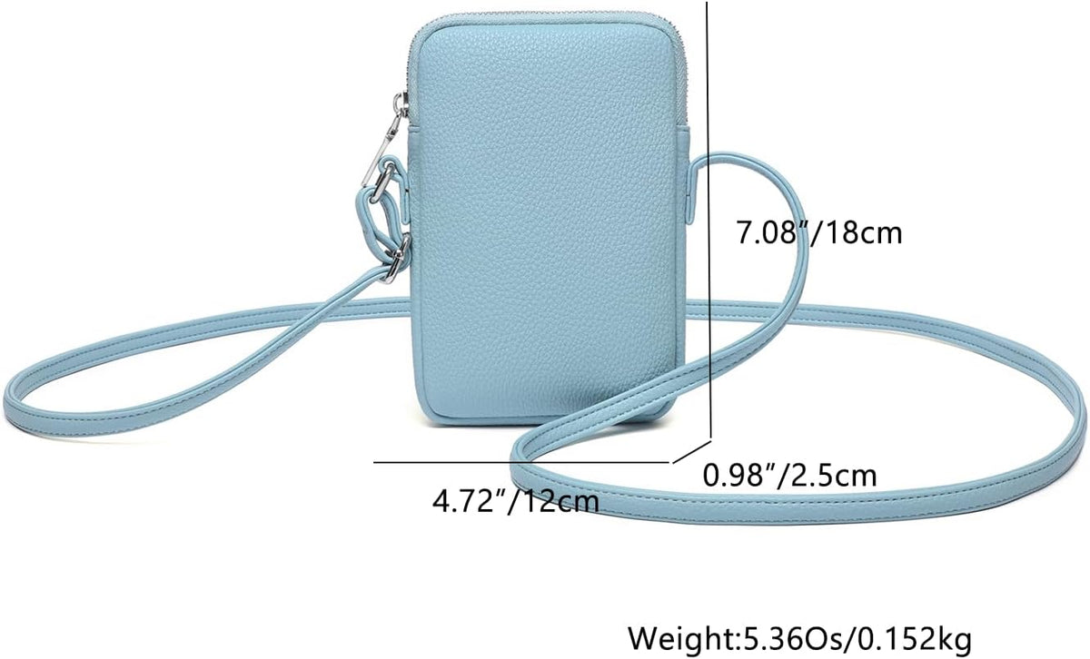 Small Crossbody Cell Phone Purse for Women Lightweight Shoulder Wallet Bag with Card Slots - Colors A