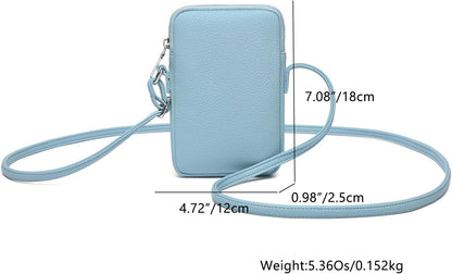 Small Crossbody Cell Phone Purse for Women Lightweight Shoulder Wallet Bag with Card Slots - Colors A