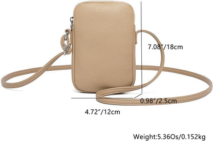 Small Crossbody Cell Phone Purse for Women Lightweight Shoulder Wallet Bag with Card Slots - Colors A