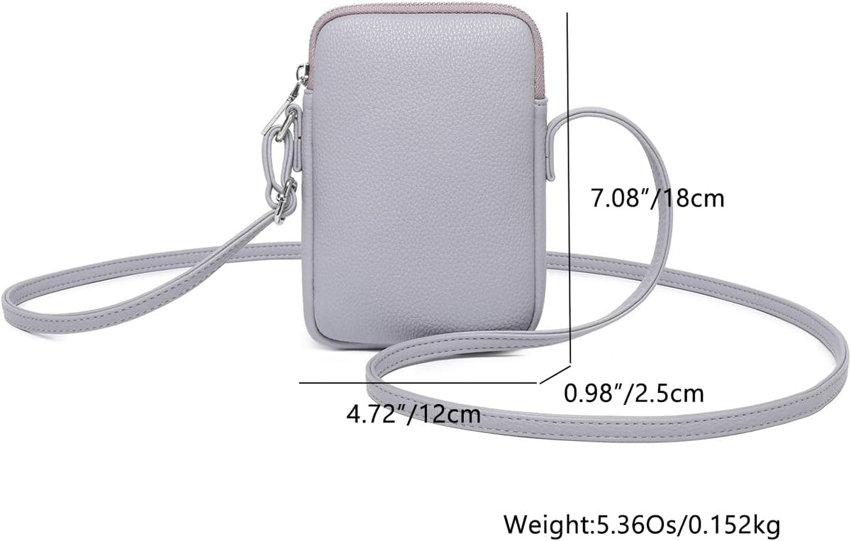 Small Crossbody Cell Phone Purse for Women Lightweight Shoulder Wallet Bag with Card Slots - Colors A