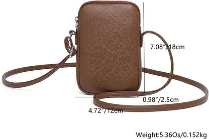 Small Crossbody Cell Phone Purse for Women Lightweight Shoulder Wallet Bag with Card Slots - Colors A