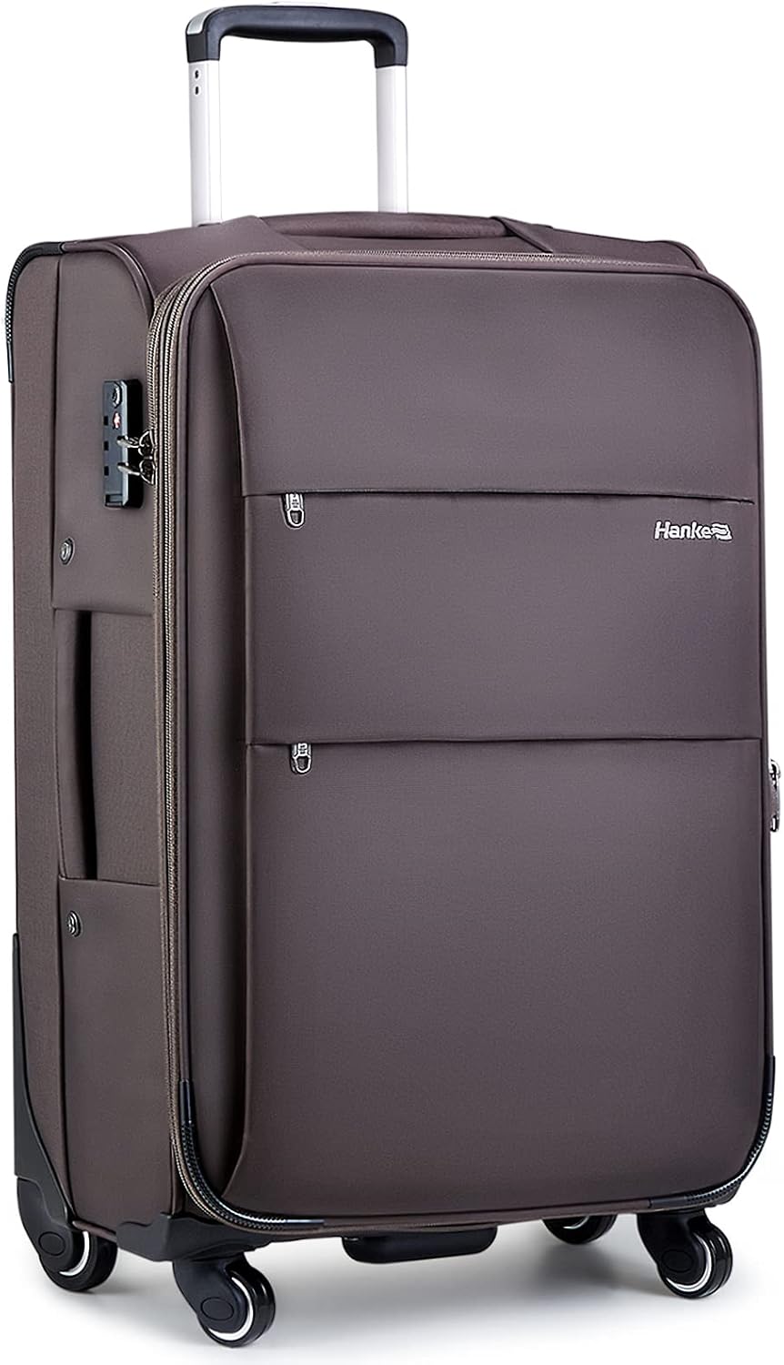 16 Inch Underseat Carry On Luggage with Wheels Small Suitcase Softside Luggage Bags for Travel Lightweight Suitcases with Wheels Travel Luggage Personal Item for Men and Women(Forest Green)