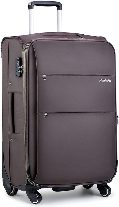 16 Inch Underseat Carry On Luggage with Wheels Small Suitcase Softside Luggage Bags for Travel Lightweight Suitcases with Wheels Travel Luggage Personal Item for Men and Women(Forest Green)