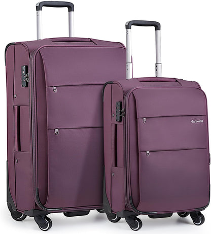 16 Inch Underseat Carry On Luggage with Wheels Small Suitcase Softside Luggage Bags for Travel Lightweight Suitcases with Wheels Travel Luggage Personal Item for Men and Women(Forest Green)