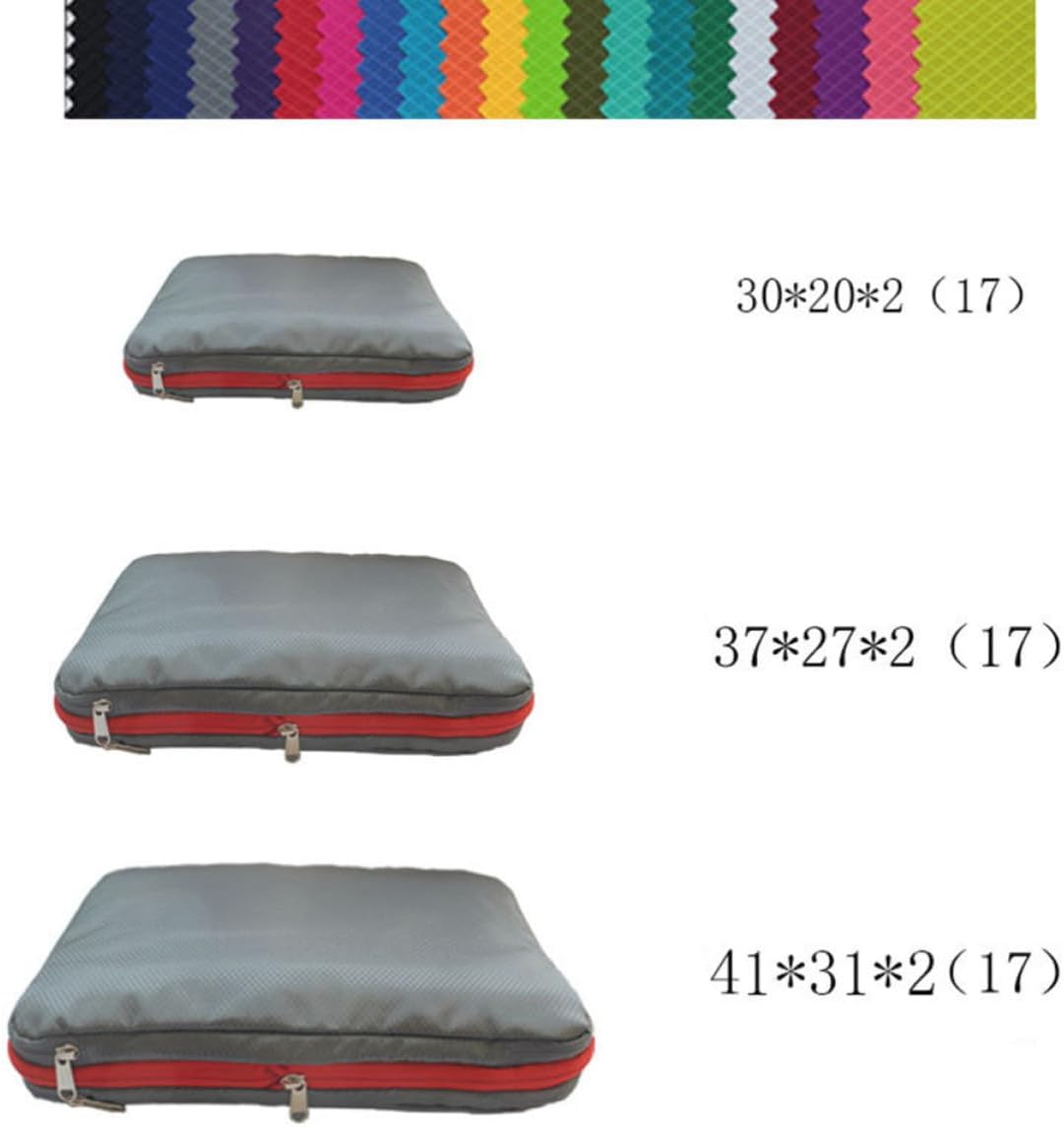 Nylon Waterproof Compression Storage Bag with Clean-dirty Separation Design, Double Layer Travel Clothes Organizer, Volume-reducing Bag for Camping and Music Festivals