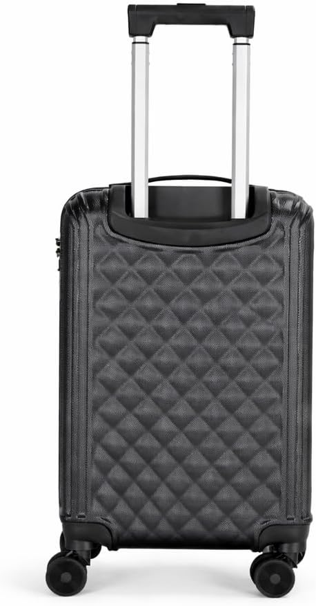 20 Inch Carry On Luggage, Lightweight Hard Shell Rolling Suitcase with Spinner Wheels, Airline Approved Hardside Travel Suitcase with Telescoping Handle (Champagne Beige)