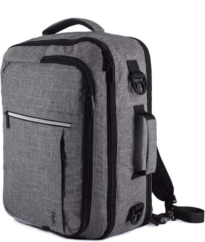 30L Flight Approved Weekender Carry-On Laptop Travel Backpack, 18 Inch Business Cube Handbag with Shoulder Strap and Funcitional Pockets Luggage Bag Suitcase Backpack