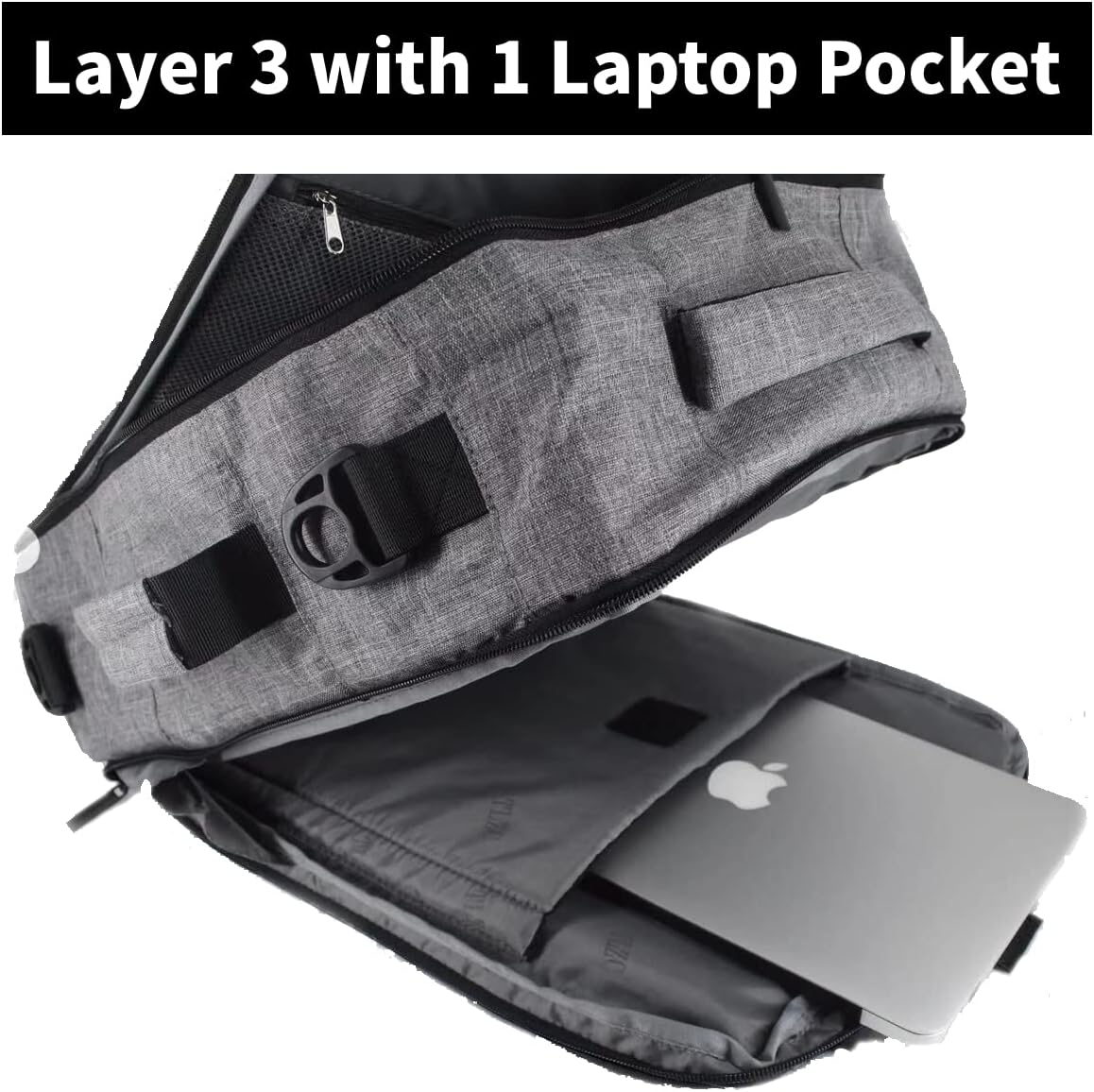 30L Flight Approved Weekender Carry-On Laptop Travel Backpack, 18 Inch Business Cube Handbag with Shoulder Strap and Funcitional Pockets Luggage Bag Suitcase Backpack