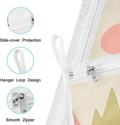 Mesh Laundry Bags Lingerie Bags for Washing Delicates 2 PCS Durable Wash Bag with Zipper Small and Medium Washable Pink Juicy Checkered Cherry - Colors B