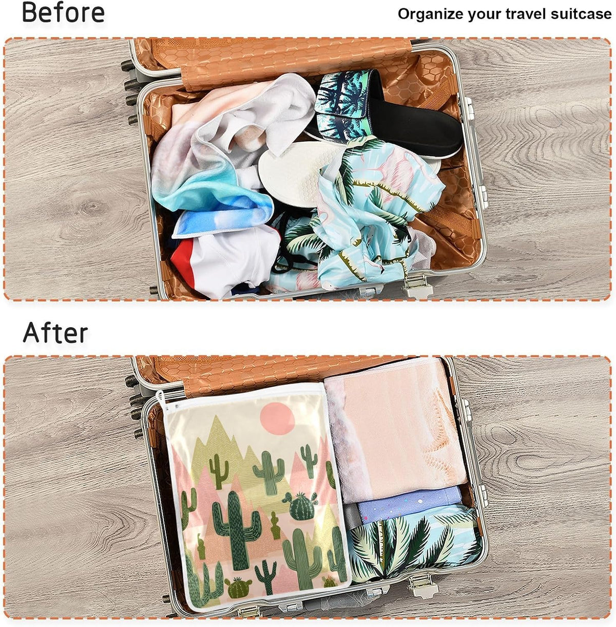 Mesh Laundry Bags Lingerie Bags for Washing Delicates 2 PCS Durable Wash Bag with Zipper Small and Medium Washable Pink Juicy Checkered Cherry - Colors B