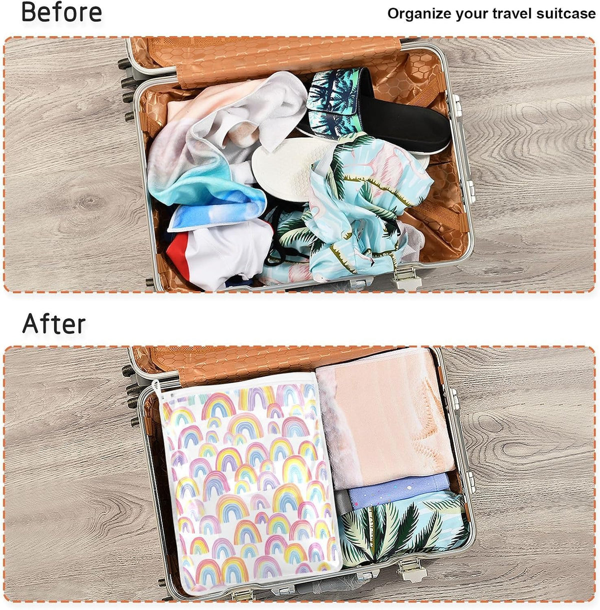 Mesh Laundry Bags Lingerie Bags for Washing Delicates 2 PCS Durable Wash Bag with Zipper Small and Medium Washable Pink Juicy Checkered Cherry - Colors B