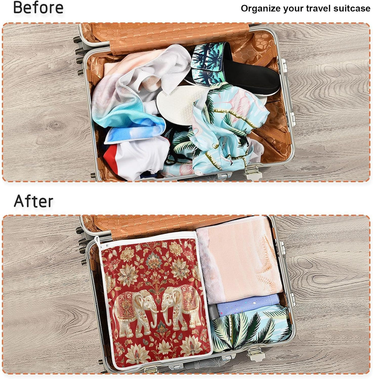 Mesh Laundry Bags Lingerie Bags for Washing Delicates 2 PCS Durable Wash Bag with Zipper Small and Medium Washable Pink Juicy Checkered Cherry - Colors B
