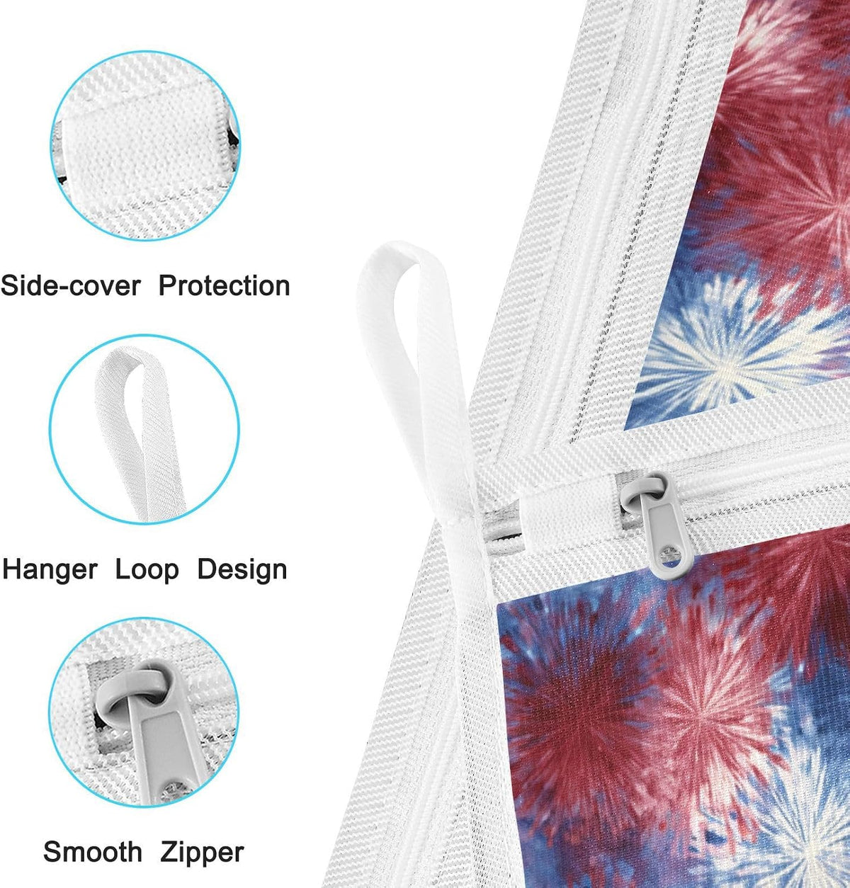 Mesh Laundry Bags Lingerie Bags for Washing Delicates 2 PCS Durable Wash Bag with Zipper Small and Medium Washable Pink Juicy Checkered Cherry - Colors B