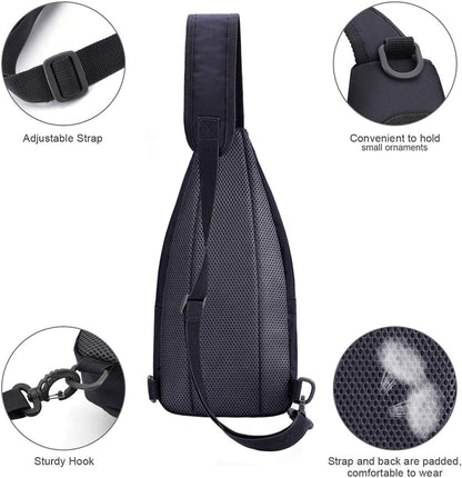 14 Colors Lightweight Sling Backpack Sling Bag Travel Hiking Small Backpack for Women Men Gifts | Lightweight