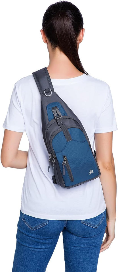 14 Colors Lightweight Sling Backpack Sling Bag Travel Hiking Small Backpack for Women Men Gifts | Lightweight
