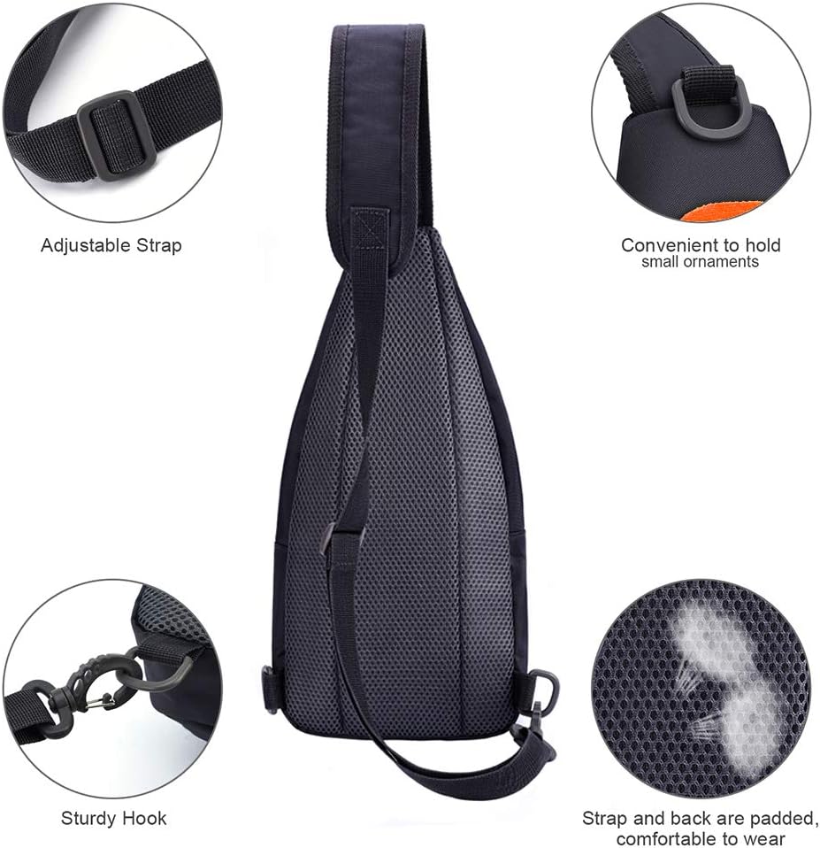 14 Colors Lightweight Sling Backpack Sling Bag Travel Hiking Small Backpack for Women Men Gifts | Lightweight