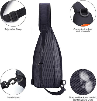 14 Colors Lightweight Sling Backpack Sling Bag Travel Hiking Small Backpack for Women Men Gifts | Lightweight