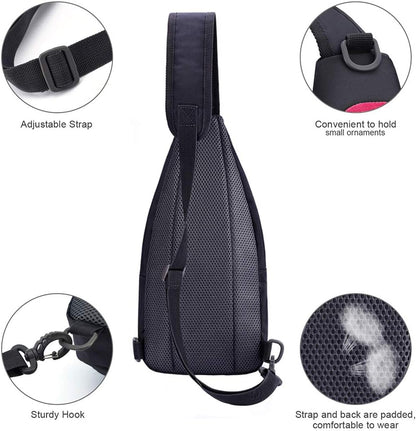 14 Colors Lightweight Sling Backpack Sling Bag Travel Hiking Small Backpack for Women Men Gifts | Lightweight