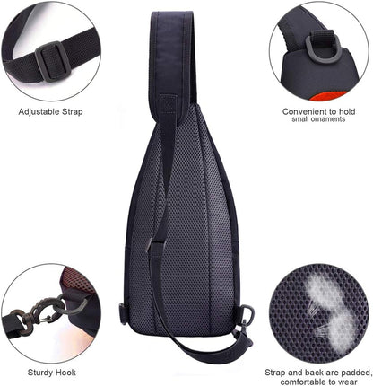 14 Colors Lightweight Sling Backpack Sling Bag Travel Hiking Small Backpack for Women Men Gifts | Lightweight