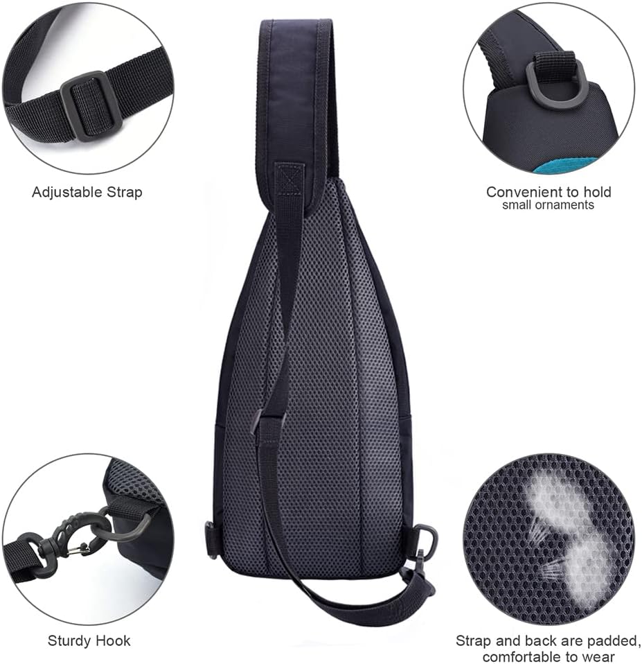 14 Colors Lightweight Sling Backpack Sling Bag Travel Hiking Small Backpack for Women Men Gifts | Lightweight