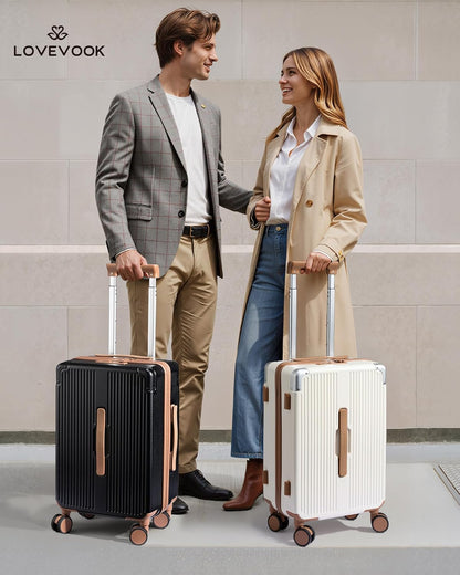 Carry On Luggage 22x14x9 Airline Approved, 20 Inch Hard Shell Suitcases with Spinner Wheels, PC Hardside Small Carry On Suitcase with TSA Lock for Women Men Travel