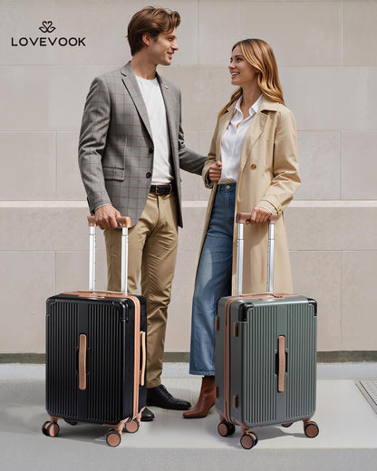 Carry On Luggage 22x14x9 Airline Approved, 20 Inch Hard Shell Suitcases with Spinner Wheels, PC Hardside Small Carry On Suitcase with TSA Lock for Women Men Travel