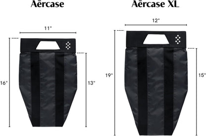 Salt Aērcase Smell Proof Cleat Bag – XL Size - Athletic Soccer & Golf Shoe Bag for Smelly Cleats & Gym Shoes- Durable, Water-Resistant, & Easy to Clean