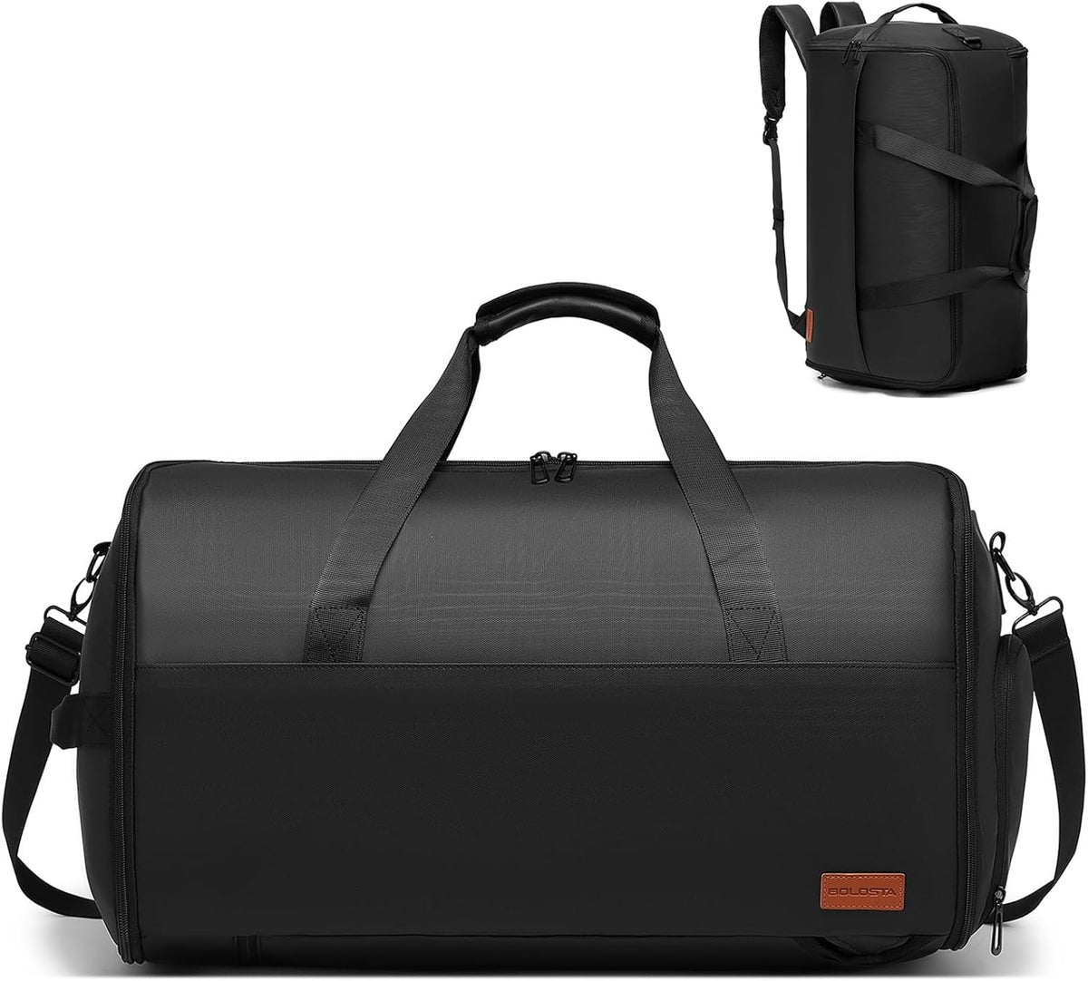 Garment Bags for Travel 3 in 1 Carry On Convertible Suit Travel Duffel Bag with Shoe Compartment Waterproof Large Hanging Travel Suit Bag for Men Ideal Gift for Christmas &Thanksgiving
