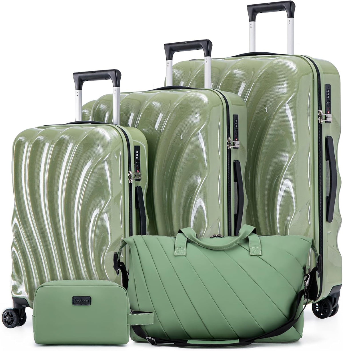 Carry On Luggage 22x14x9 Airline Approved,ABS+PC Hardside Luggage with Spinner Wheels,20 Inch Carry-on Luggage with Phone Holder
