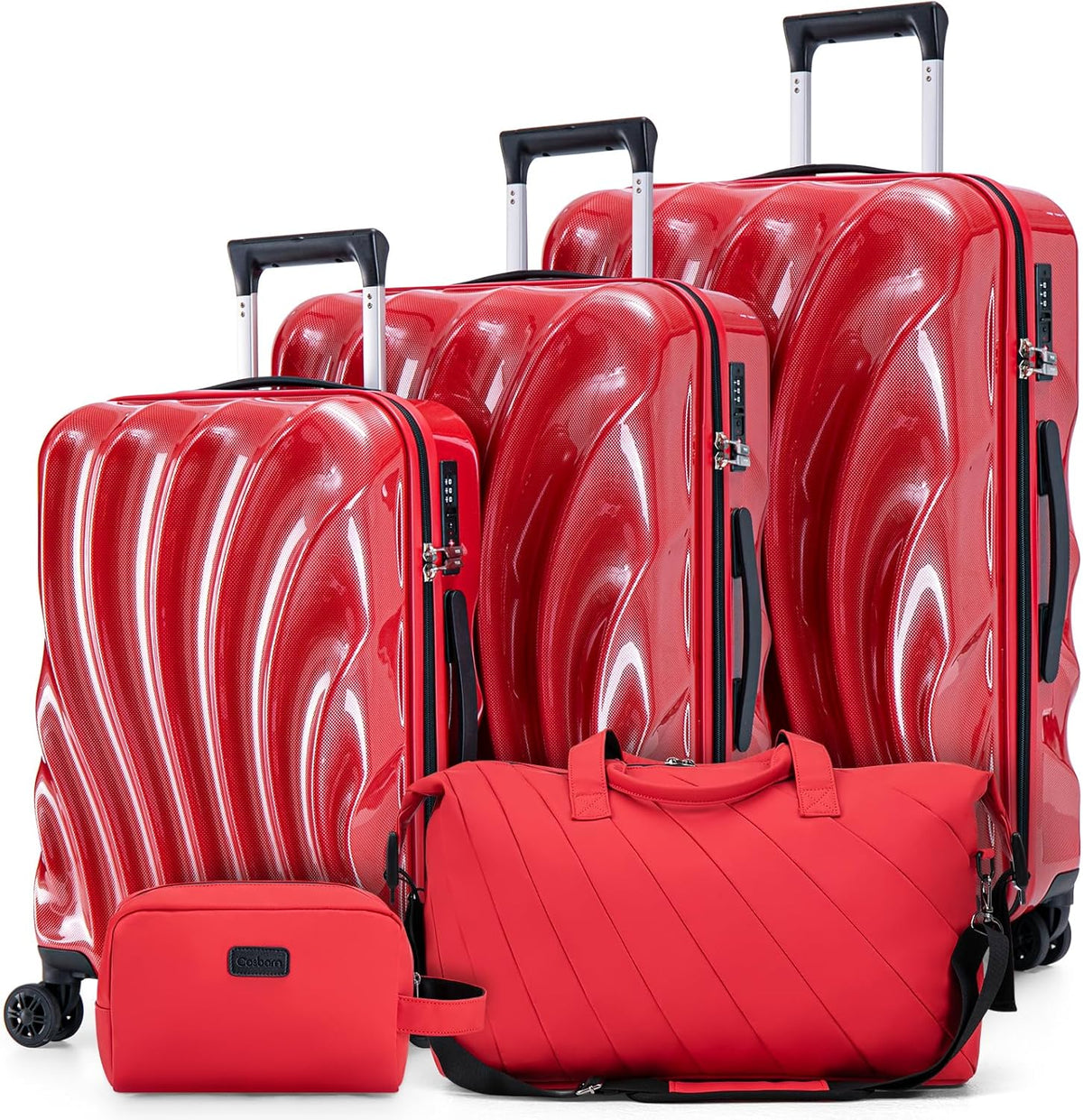 Carry On Luggage 22x14x9 Airline Approved,ABS+PC Hardside Luggage with Spinner Wheels,20 Inch Carry-on Luggage with Phone Holder
