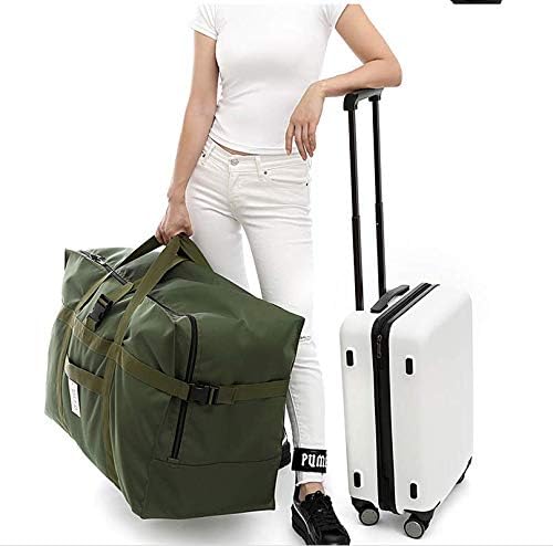 Extra Large Travel Duffel Bag with Trolley Sleeve Weekender Overnight Carry On Checked Luggage Bag Oversized Carry On Checked Luggage Bag Hospital Bag Tote Handbag Bag Anti Theft Travel Tote 28'',120L