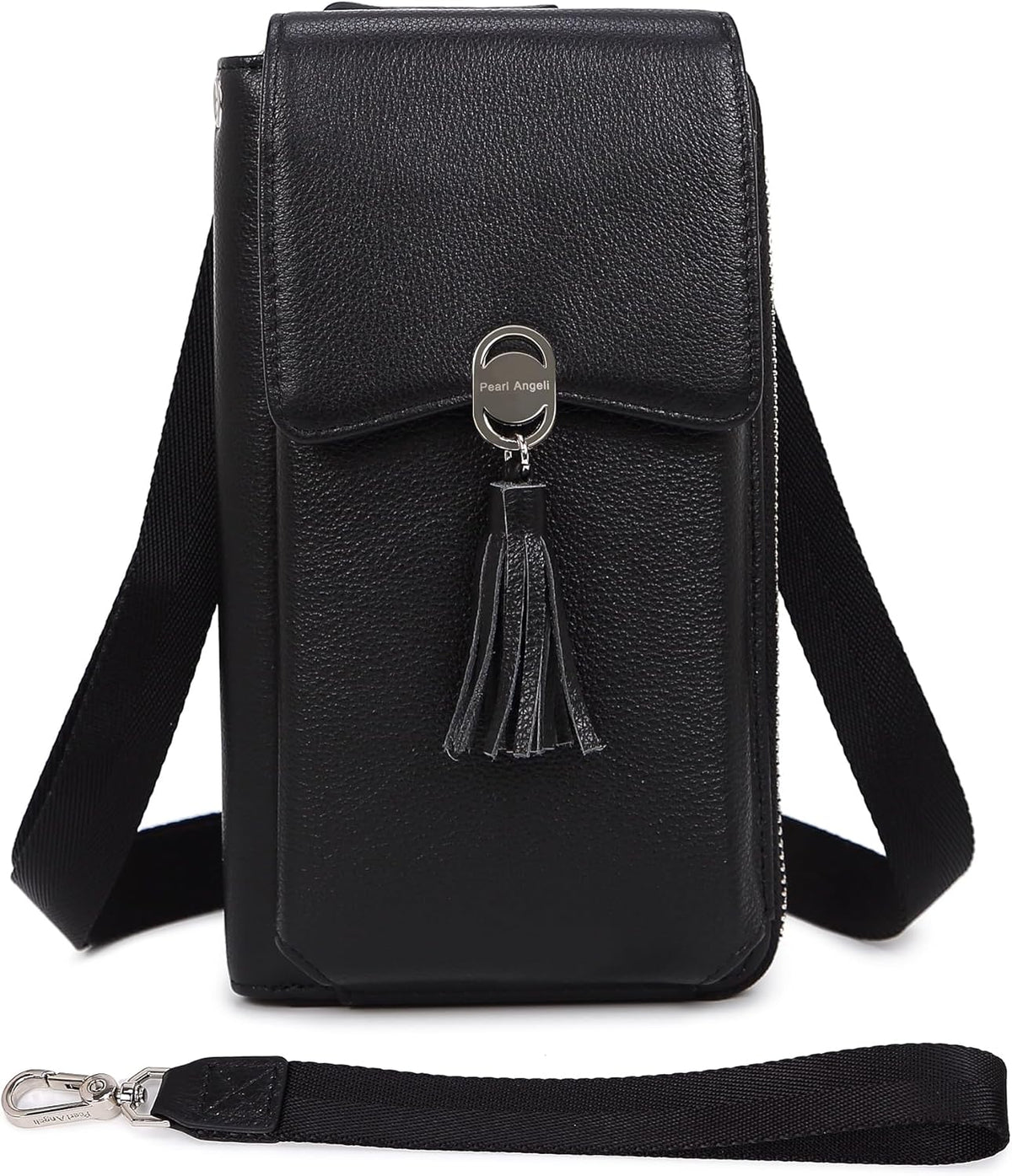 Small Crossbody Bags for Women Leather Phone Purse RFID Credit Cards Wallet with Adjustable Strap