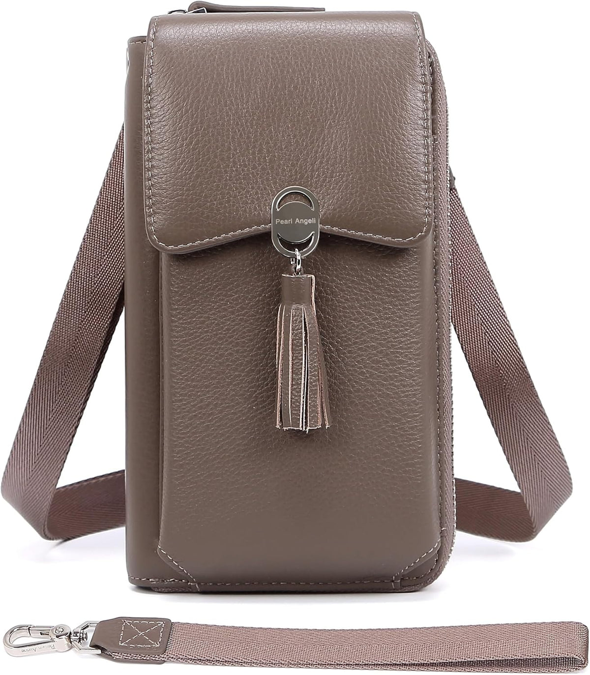 Small Crossbody Bags for Women Leather Phone Purse RFID Credit Cards Wallet with Adjustable Strap