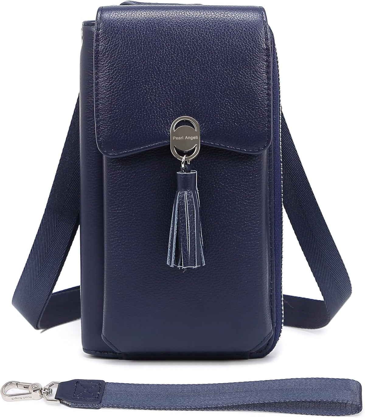 Small Crossbody Bags for Women Leather Phone Purse RFID Credit Cards Wallet with Adjustable Strap