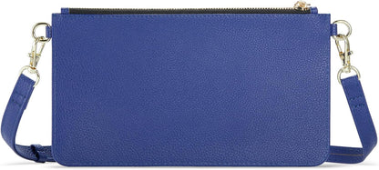 Small Crossbody Bags for Women Cell Phone Purse Touch Screen Bag Clutch Vegan Leather 2 in 1 Adjustable Neck Strap and Wrist