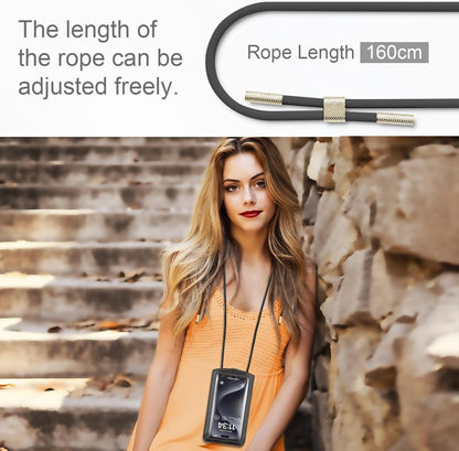 Small Crossbody Bags for Women Cell Phone Purse Touch Screen Bag Clutch Vegan Leather 2 in 1 Adjustable Neck Strap and Wrist