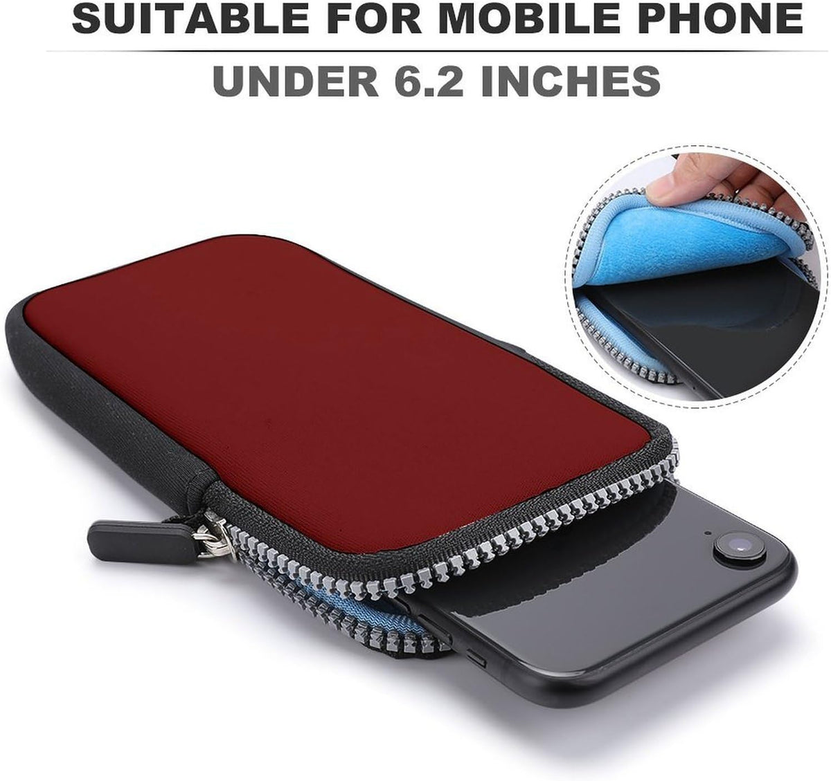 Crossbody Phone Bag Adjustable Strap Mini Purse Hands Free Travel Essentials