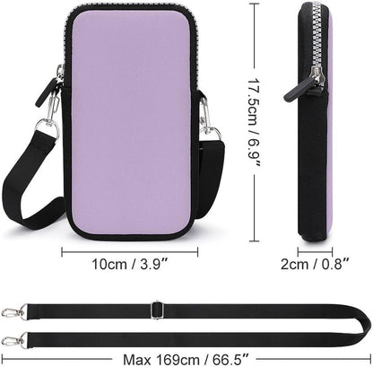 Crossbody Phone Bag Adjustable Strap Mini Purse Hands Free Travel Essentials