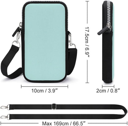 Crossbody Phone Bag Adjustable Strap Mini Purse Hands Free Travel Essentials