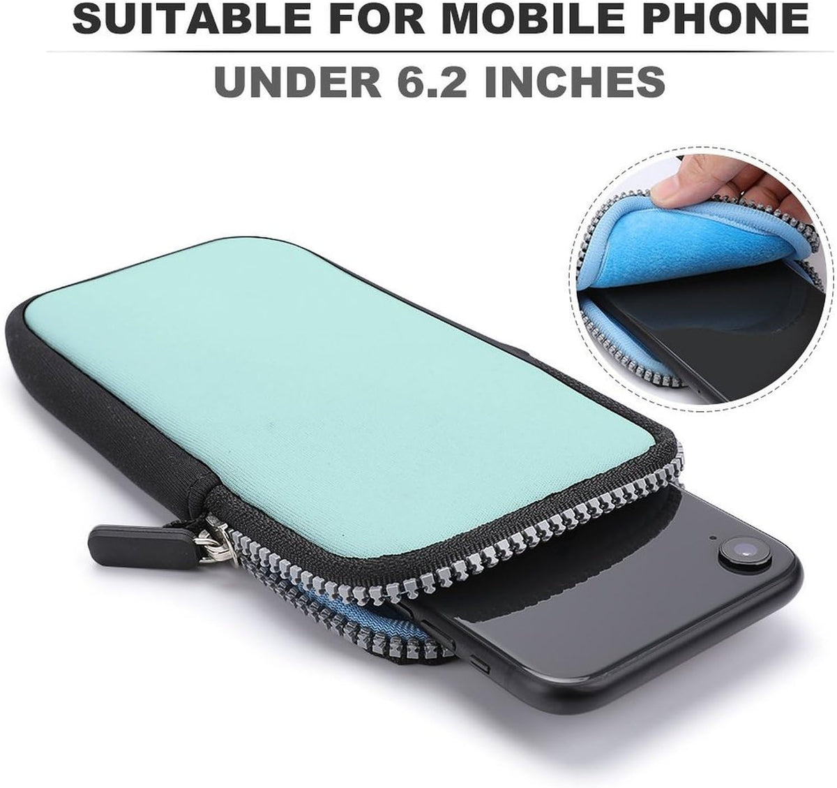 Crossbody Phone Bag Adjustable Strap Mini Purse Hands Free Travel Essentials