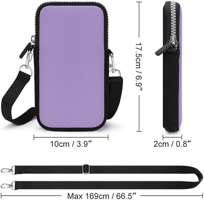 Crossbody Phone Bag Adjustable Strap Mini Purse Hands Free Travel Essentials