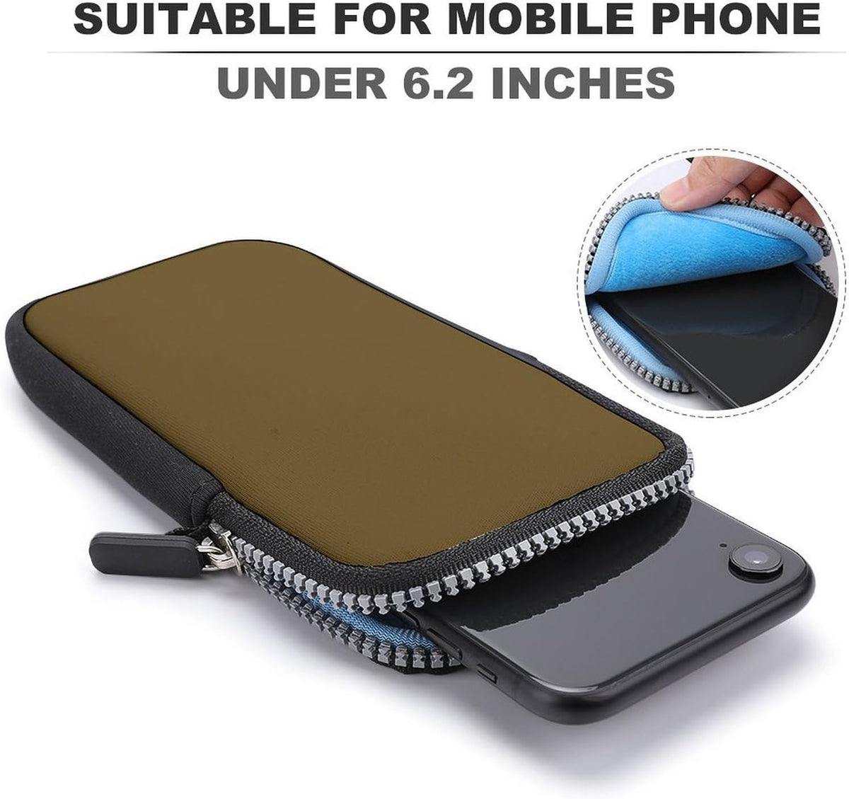 Crossbody Phone Bag Adjustable Strap Mini Purse Hands Free Travel Essentials