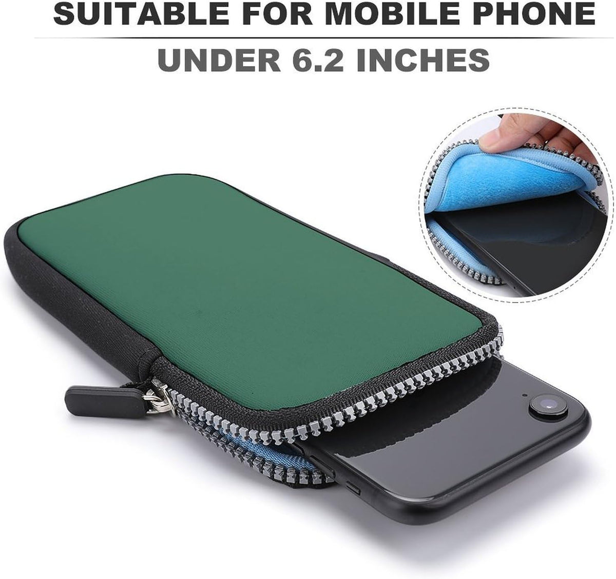 Crossbody Phone Bag Adjustable Strap Mini Purse Hands Free Travel Essentials