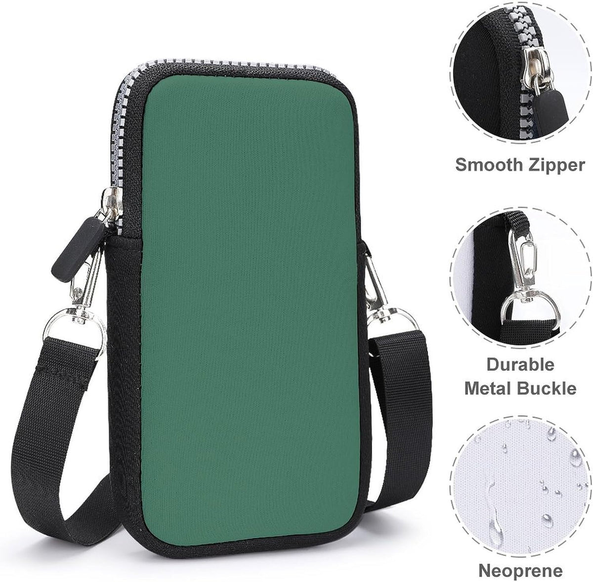 Crossbody Phone Bag Adjustable Strap Mini Purse Hands Free Travel Essentials