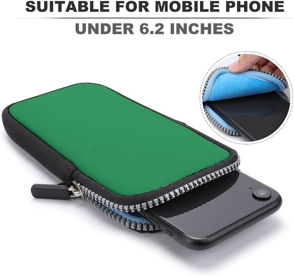 Crossbody Phone Bag Adjustable Strap Mini Purse Hands Free Travel Essentials