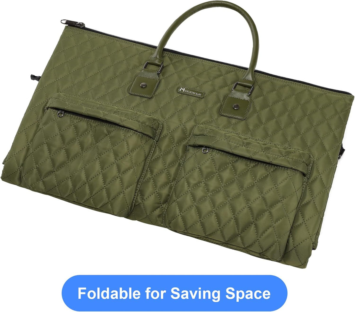 Convertible Garment Duffel Bag, 2-in-1 Hanging Suitcase for Travel | Eco-friendly garment bag converts hanging to duffel, Waterproof & wrinkle-resistant, Great for weekend or business travel.
